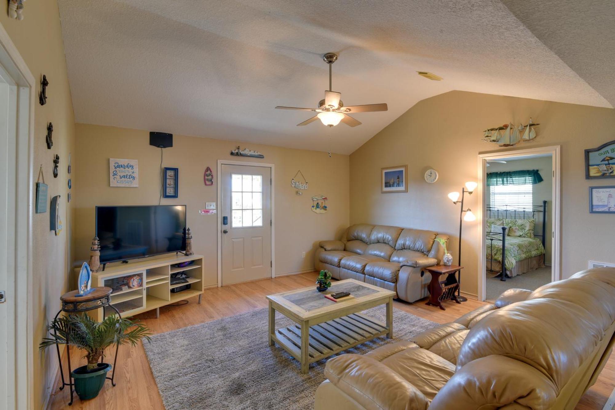 Sunset-View Surfside Beach House Walk To Beach! Luaran gambar