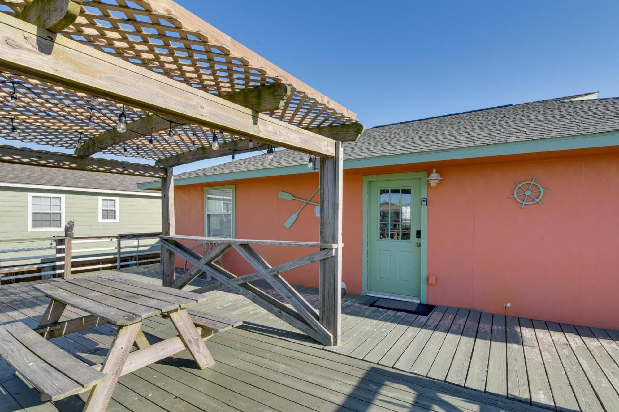 Sunset-View Surfside Beach House Walk To Beach! Luaran gambar