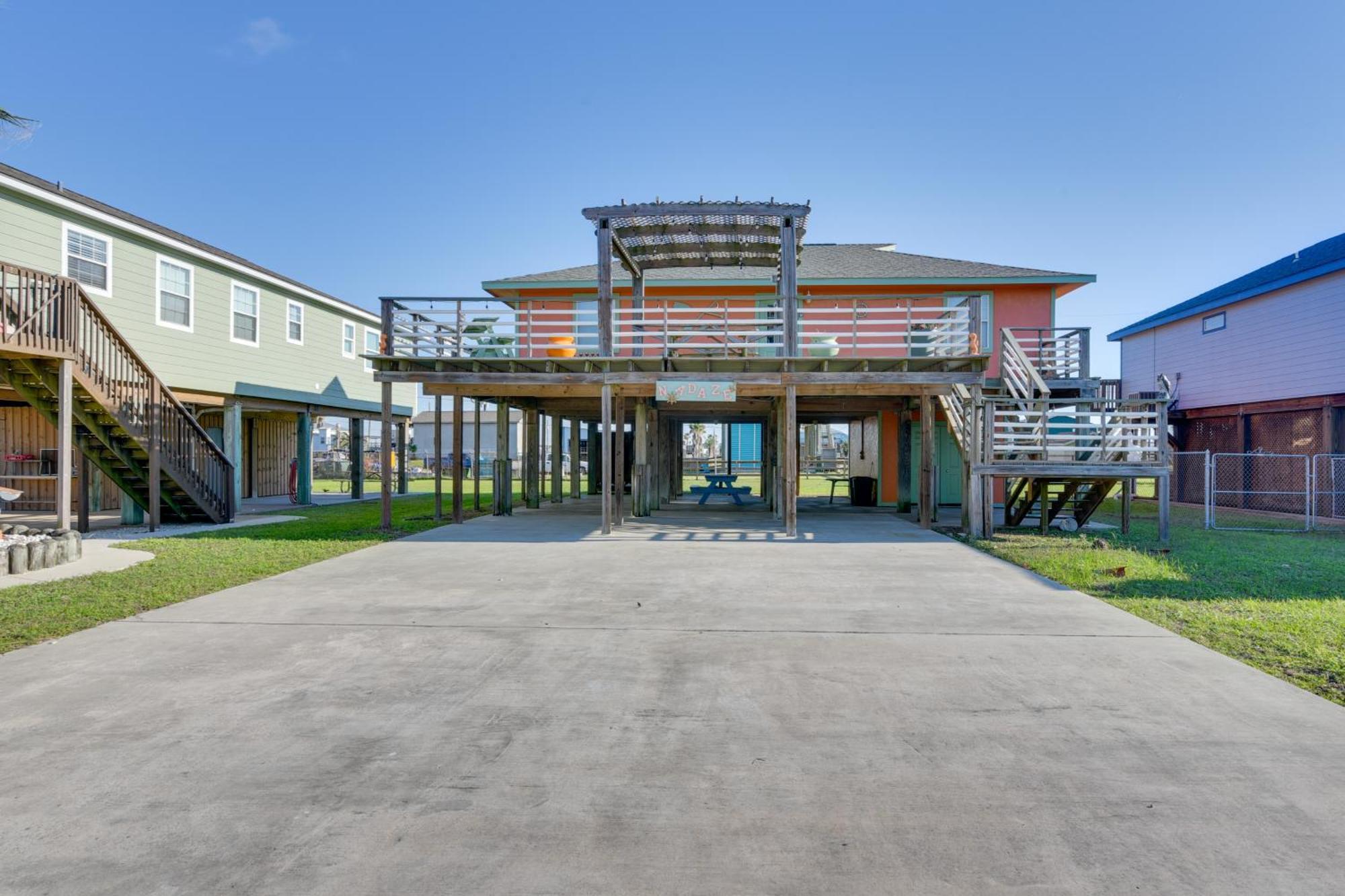 Sunset-View Surfside Beach House Walk To Beach! Luaran gambar